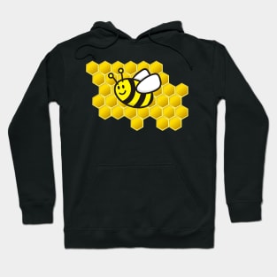 Honeybee Cartoon Hoodie